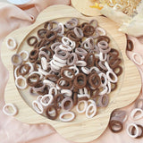 20/50pcs Kids Elastic Hair Bands Girls Sweets Scrunchie Rubber Band for Children Hair Ties Clips Headband Baby Hair Accessories