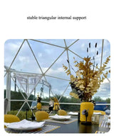 3.6M TPU Transparent Clear Bubble Dome Tent / Outdoor Event Party Camping Cafe Dining Plastic PVC Garden Igloo Dome Tent Luxury - Lootquake