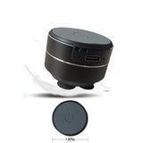 Enceinte Bluetooth sans fil, double TWS, vibration, son stéréo, mini enceinte à conduction osseuse, avec radio FM, livraison directe