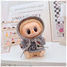 Vêtements de poupée Labubu, ensemble sweat à capuche et pantalon tendance, accessoires pour poupées Labubu Idol V1 V2, peluche universelle de 15/17 cm