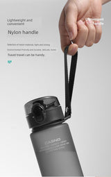 Casino Frosted Sports Water Cup Plastic Handy Cup Men and Women Creativity Portable Student Kettle with Lid Sports Bottle