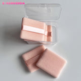 Double Sided Flocking Make Up Powder Puff Rectangle Foundation Make Up Soft Ultra-thin Powder Puff Mini Face Sponge Beauty Tool