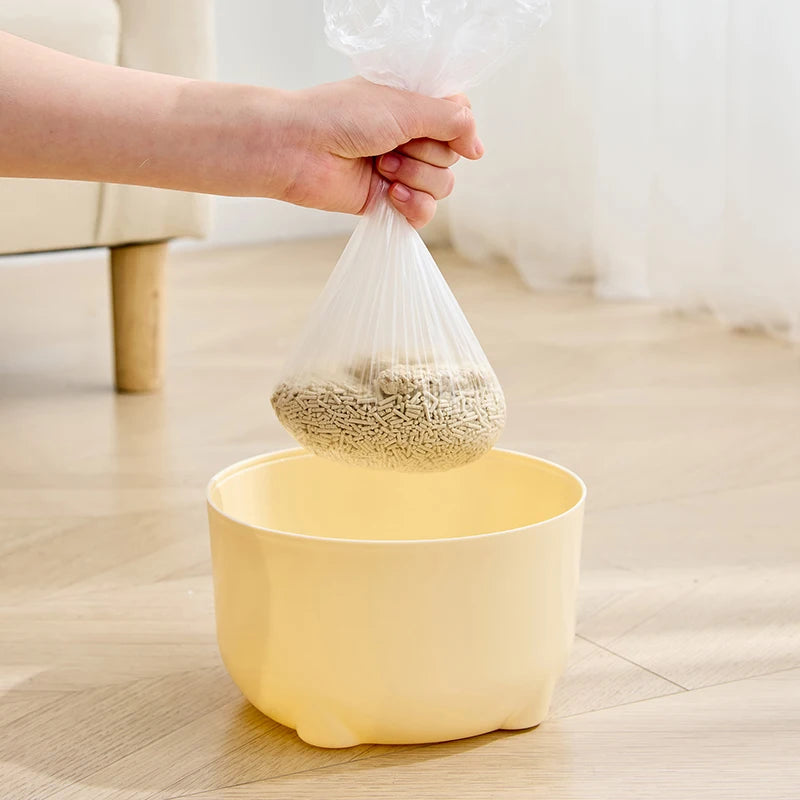 1 mini bote de basura, bote de basura pequeño para escritorio, contenedor para residuos de comida, caja de limpieza para arena de gatos, bote de basura portátil para el coche.