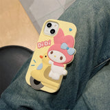 Hello Kitty Melody Soft Silicone Cute Girls Gift Back Cover Phone Case
