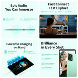 Teclast M50Mini, tablette 8,7 pouces, 8 cœurs, Android 14, appels 4G, (6 Go + 10 Go), 16 Go de RAM, 128 Go de ROM, 1340 x 800, Unisoc T606, 13 Mpx + 5 Mpx