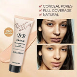 BB crème anti-cernes naturelle, fond de teint hydratant et nourrissant, waterproof et longue tenue, couvrance totale, convient à toutes les peaux