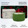 Premium Aromatherapy Scented Candles - Handmade Soy Wax Candles for Relaxation and Home Decor - Long-Lasting Fragrance ﻿