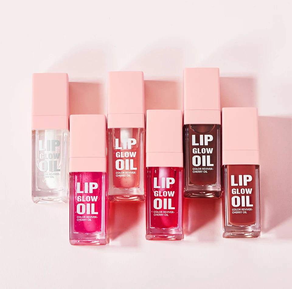 Lip Glow Oil Jelly Lip Gloss Set Long Lasting Permanent Lipstick Woman Tint for Lips Stick Free Shipping Lipgloss Glosses Stain