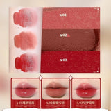 CUTE RUMOR Lip Mud Christmas Little Red Riding Hood Rabbit Lipstick Velvet Mist Matte Fine Sparkling Shimmer Lipgloss