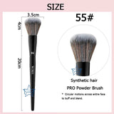 70 Pro Big Foundation Brush Cream Foundation Makeup Brush Chubby Professional Synthetic Hair Face Contour Foundation Makeup Tool