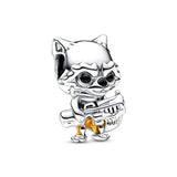 MINISO Charms de plata de ley 925 para pulseras originales de Harry Potter de 3 mm, colgantes para mujer, joyería DIY, regalos