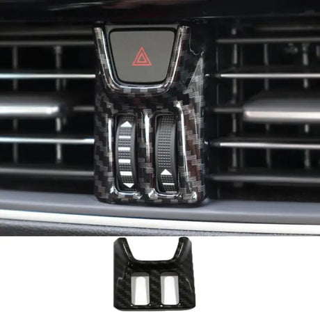 For Ford Focus MK4 2019 2020 Carbon Fiber Look Interior window swtich gear Steering Wheel Headlamp air Switche Button Cover Trim - Lootquake