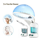Vaporisateur vapeur pour le visage et les cheveux, humidificateur, brumisateur nano chaud, vaporisateur d'ozone pour le visage, hydratant pour les cheveux, appareil à vapeur pour salon à domicile