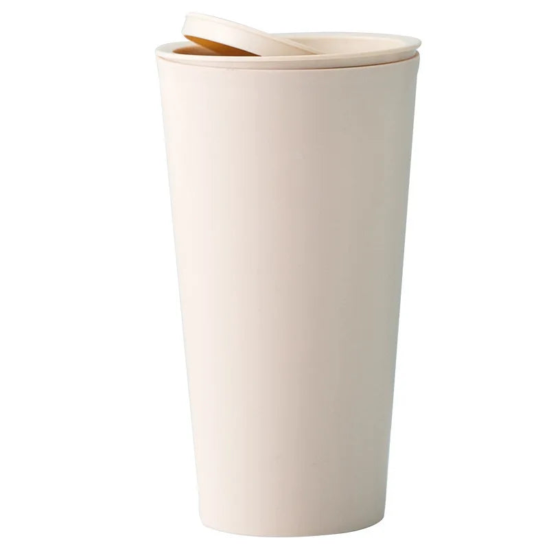 16.5x8cm Small Waste Bin Mini Desktop Trash Can for Desk Car Kitchen Dropship