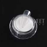 Water Glossy White Nail Chrome Powder Elegant Moonlight Fine Rubbing Dust DIY Charm Gentle Style Wedding Decor Manicure Pigment