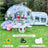 Inflatable bubble house PVC tent includes blower/protective carpet/PVC repair glue/air pump/colorful balloons/free shipping - Lootquake