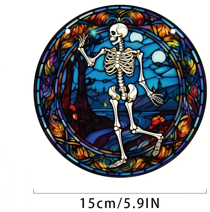 Halloween Acrylic Decoration, Day of The Dead Hanging Ornaments, Scary Skeletons, Halloween Ghost Day Party, Home Decoration