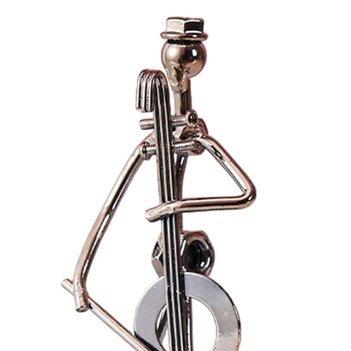 Musical Man Statue Musician Tabletop Figurine for Tabletop Spring Office