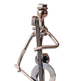 Musical Man Statue Musician Tabletop Figurine for Tabletop Spring Office