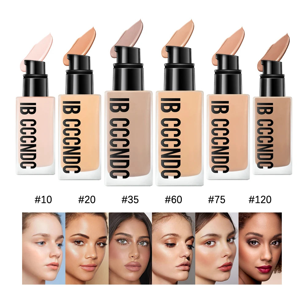 Base de maquillaje de alta cobertura, crema facial, bases cosméticas, maquillaje, resistente al agua, bruma, maquillaje coreano, base de maquillaje CC, BB, completo