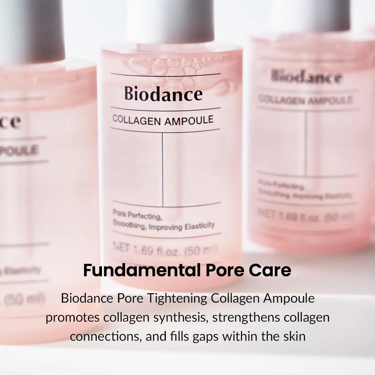 Biodance Collagen Ampoule | Korean Collagen Serum for Face, Pore Minimizing & Anti Aging Face Serum for Women | 1.69 fl. oz