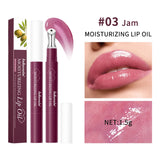 Gloss à lèvres Longue tenue Maquillage Gloss transparent Soin des lèvres Cosmétiques Huile teintée Repulpant Soin hydratant