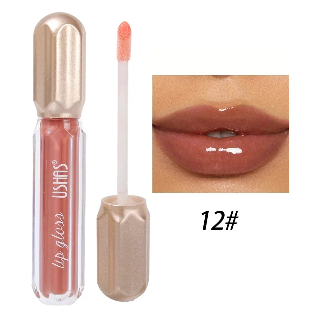 Rouge à lèvres liquide pailleté nacré, hydratant, longue tenue, antiadhésif, sexy, scintillant, brillant, rouge, maquillage pour femmes, cosmétiques