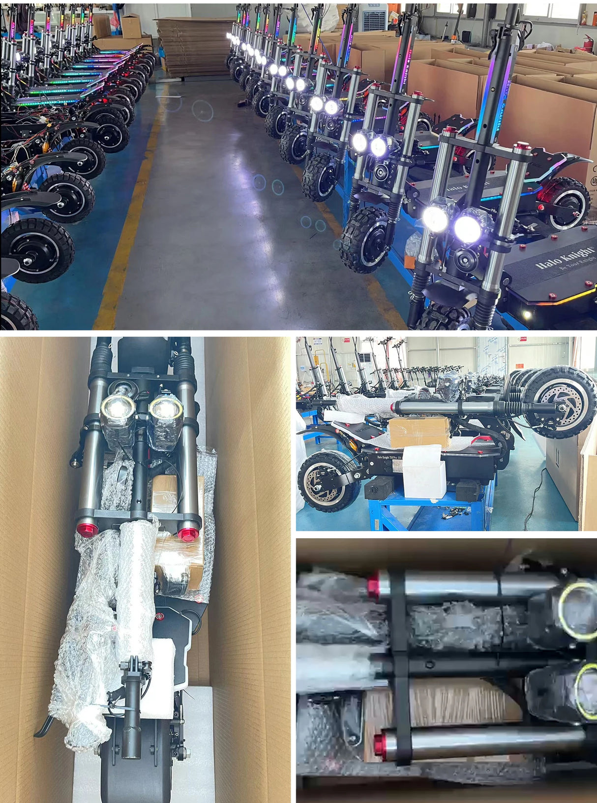 Halo Knight T107Pro Powerful Electric Scooter Adult Professional 95KM/H Fast E Scooter 6000W Off Road Dual Motor EScooter Cheap