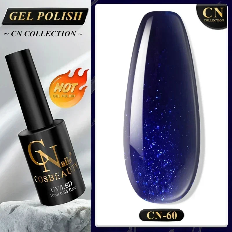 CNails No Wipe Gel Top Coat Clear Gel Base Coat Varnish Soak Off Flash Top Coat UV/LED Nail Art Accessories Matte Nail Polish