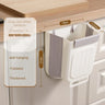 Poubelle de cuisine, poubelle de recyclage, gain de place, capteur automatique, poubelle, déchets alimentaires, durable, épais, sac à dos