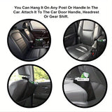 Cubo de basura para coche, bolsa de basura, organizador para el respaldo del asiento, bolsa de bolsillo para artículos diversos