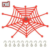 Toldo lateral para coche de juguete, tienda de techo, portaequipajes, red para coche RC Crawler 1/10 1/8 Traxxas TRX4 SCX10 TAMIYA ARRMA D90