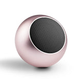 Altavoces inalámbricos Bluetooth TWS manos libres, altavoz portátil para teléfono celular, pequeño subwoofer, caja de sonido de graves, mini caja de sonido de metal
