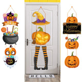 Hanging Scary Pumpkin for Porch