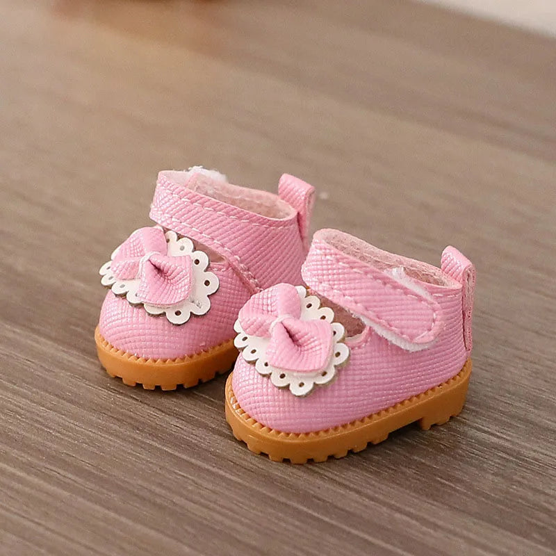 Labubu Shoes Multiple Styles Leather Shoes DIY Dolls Accessories