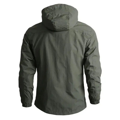 Men's Jackets Waterproof Function Hooded Jacket Windbreaker Outdoor Camping Sports Elastic Coat Male Clothing Thin Overcoat - Lootquake