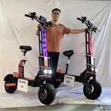 Patinete eléctrico todoterreno para adultos X8P mejorado, 8000 W, 60 V, 38,4 Ah, 13/14 pulgadas, motor dual, velocidad 100 km/h, kilometraje 120 km, 2025