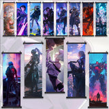 Papier peint de film cyberpunk, œuvre d'art murale, peinture sur toile, image imprimée, affiche suspendue, décoration de salle de jeux, maison