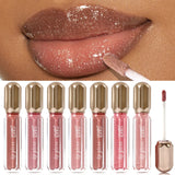Rouge à lèvres liquide pailleté nacré, hydratant, longue tenue, antiadhésif, sexy, scintillant, brillant, rouge, maquillage pour femmes, cosmétiques