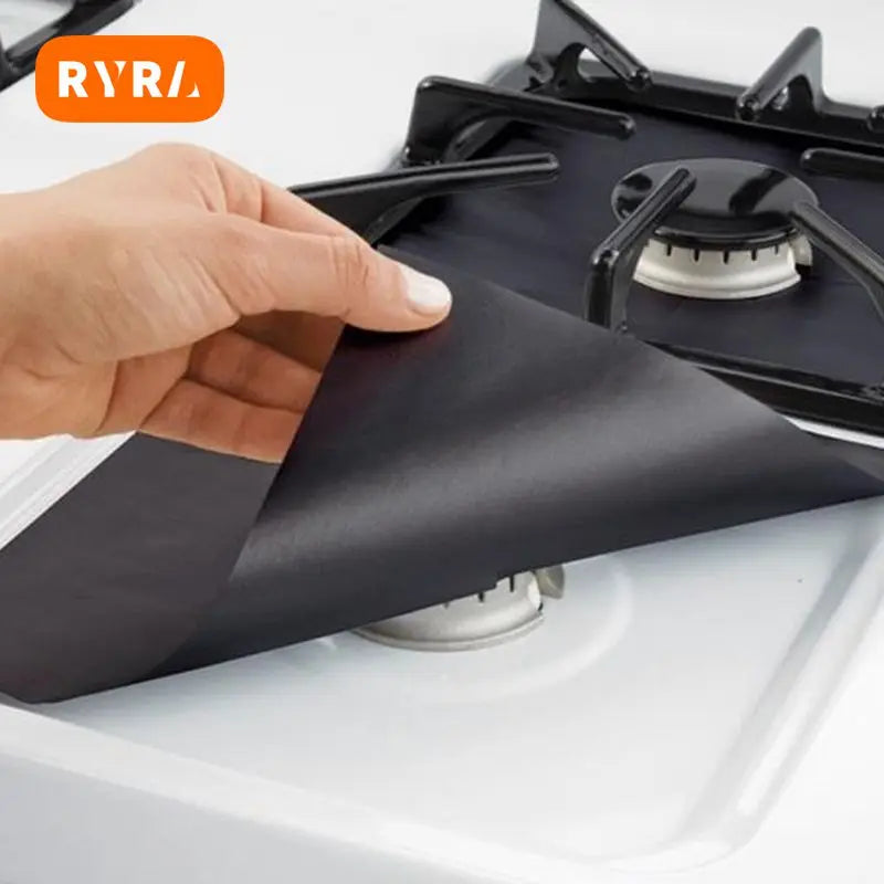 Cubiertas para quemadores de estufas de gas, tapete de limpieza, protector de estufa de gas, lavable, utensilios de cocina, cubierta para cocina