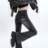 American High Street Spicy Girls Low Waist Jeans Women Autumn Vintage Y2k Design Sense Slim Fit Straight Tube Micro Flare Pants - Lootquake