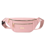 Women Waist Bag Fanny Pack Zipper Chest Bag Female Banana Bag Money Pouch Travel Shoulder Purse Belly Pocket Hip Bum Bag - Lootquake