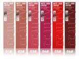 Rouge à lèvres liquide mat 6 couleurs, longue tenue, teinte antiadhésive, brillant à lèvres nude, waterproof, maquillage