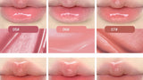 FLORTTE 10-Color Lip Palette Lip Gloss and Lipstick Glossy Moisturizing Pigmented Multifunctional Easy to Apply