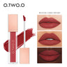 O.TWO.O 12 Color Liquid Lipstick Matte Finish Sexy Silky Lip Gloss Waterproof Kiss-proof Lasting Lip Glaze Lip Tint Cosmetics