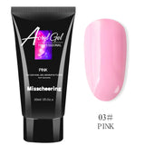 30ml Nail Extension Gel Nail Build Poly Nail Acrylic Gel UV LED Quick Extension of Crystal Model Painless Crystal Glue