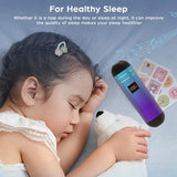 Enceinte Bluetooth sans fil à conduction osseuse, portable, à placer sous l'oreiller, carte TF 32 Go intégrée pour dormir