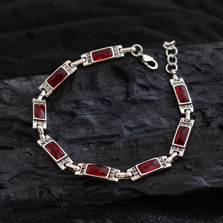 New Arrival Trendy Shiny CZ Zircon Star 925 Sterling Silver Ladies Charm Bracelet Jewelry For Women 2025 Birthday Gifts Cheap - Lootquake