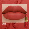 Matte Lipstick, 18-Color, Long-Lasting, Non-Stick Cup, Fade-Resistant, Velvety Texture, Luxurious Hydrating Lip Makeup For All-D