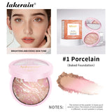 Matte Face Foundation Bronzer Pressed Powder Compact Long Lasting Oil Control Translucent Loose Setting Powder For Face Makeup